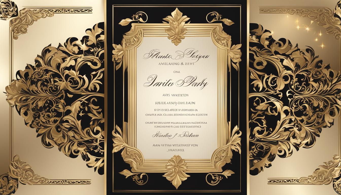 Customized Invitations for Special Occasions