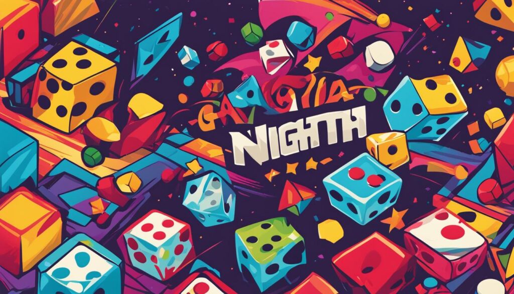 Digital Game Night Invitation