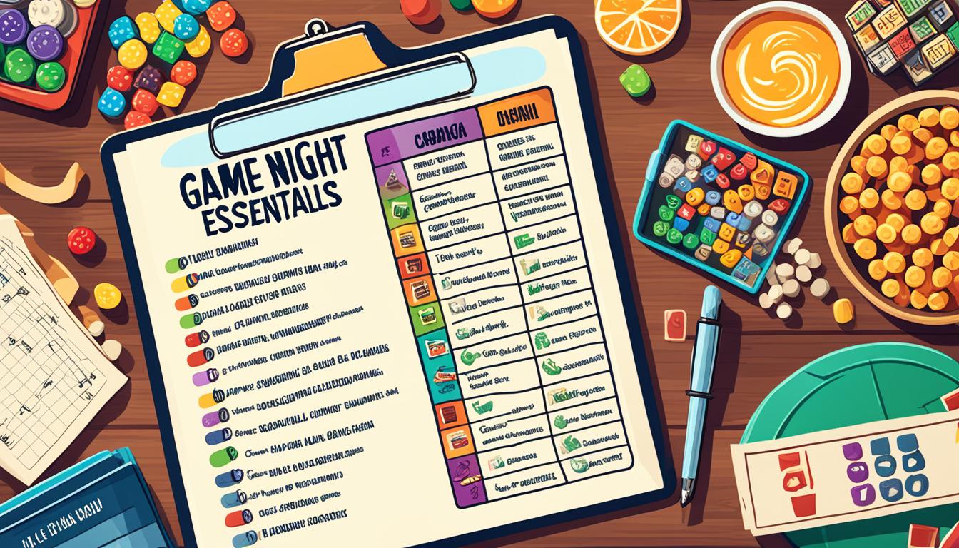 Game Night Checklist