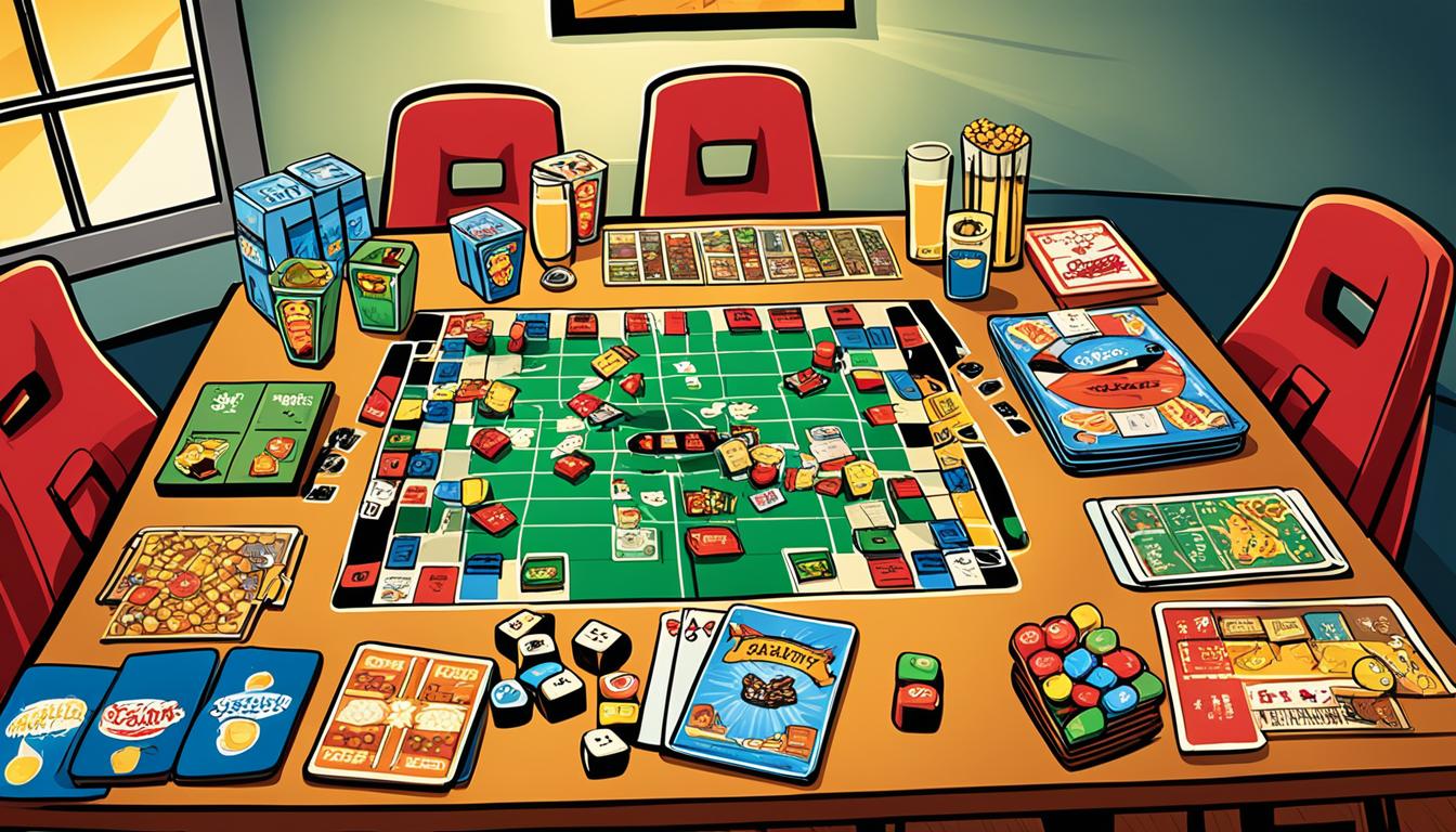 Game Night Table Arrangement