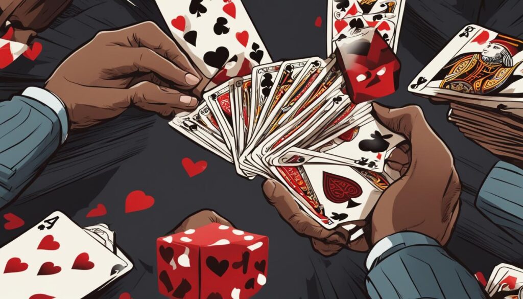 Hearts card game safe hands