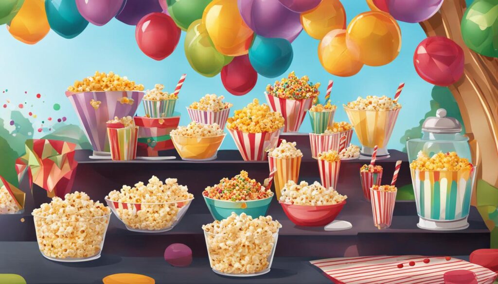 Popcorn Bar for Different Occasions