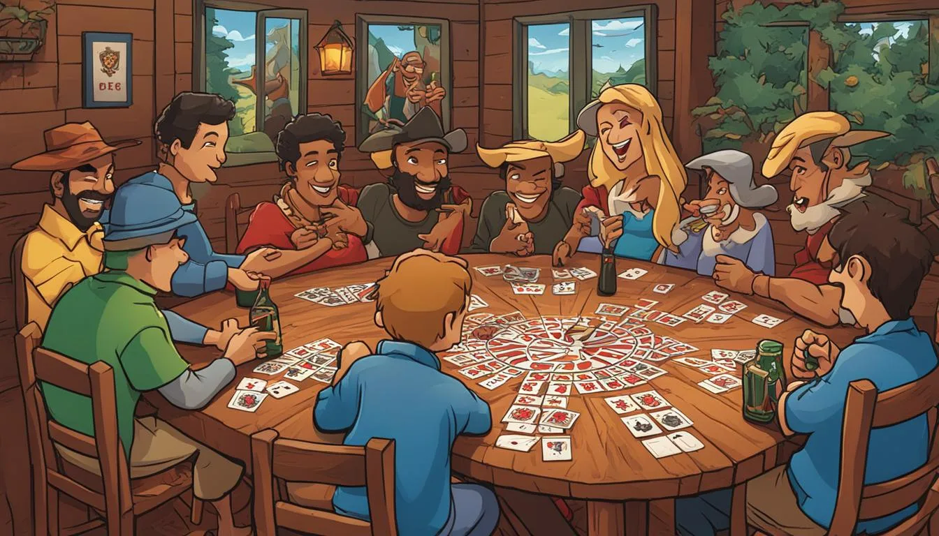 You are currently viewing Ring of Fire Drinking Game: Navigate the Deck of Fate