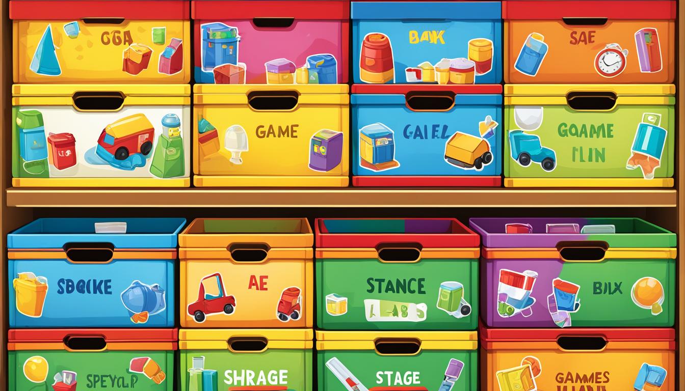 Storage Boxes and Bins: Keeping Games Safe