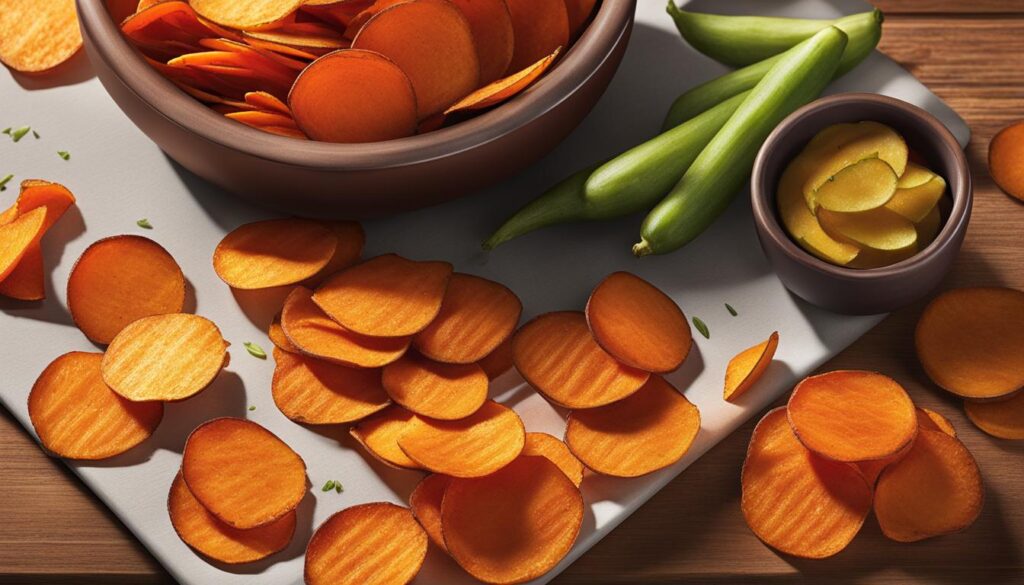 air-fryer sweet potato chips