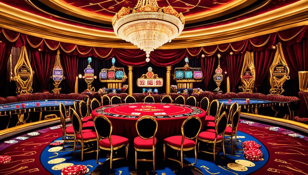 casino theme party decor ideas