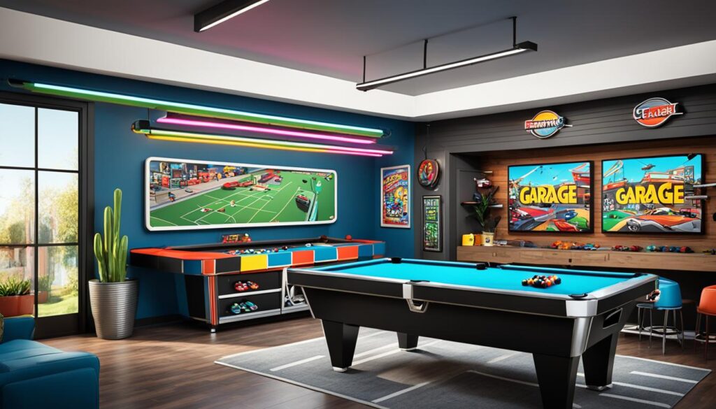 garage game room