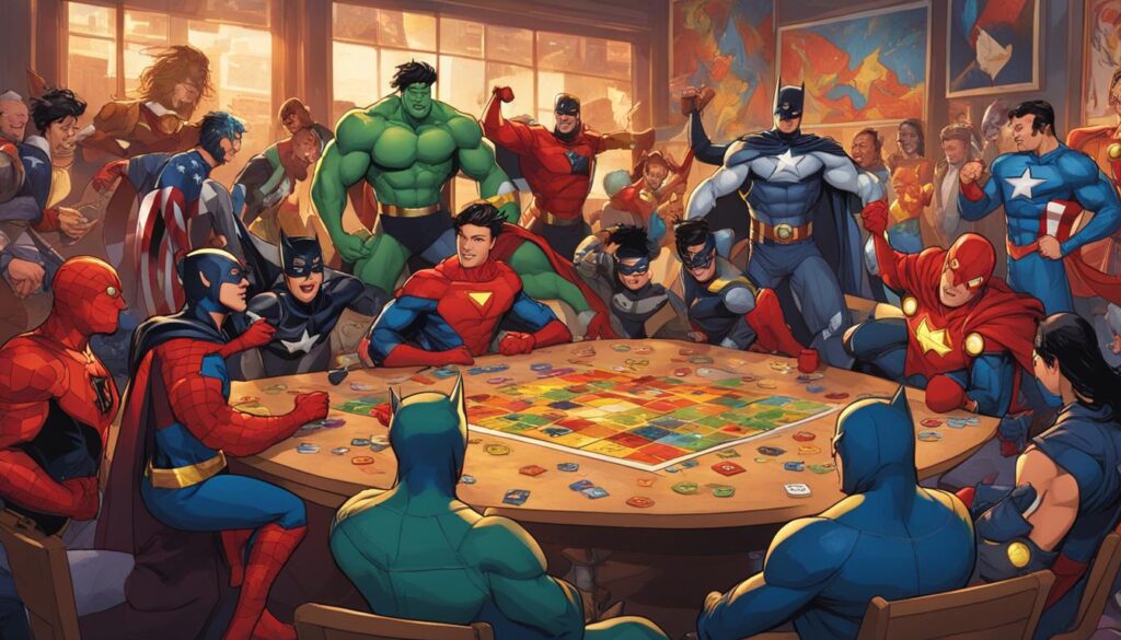 superhero party games