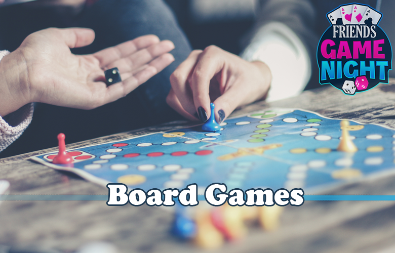 Enjoy a fun-filled evening with friends, playing an exciting assortment of game night board games.