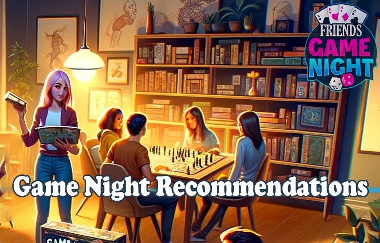 Game Night Recommendations: Get together a group of people around a table and have a blast with some exciting game night options.