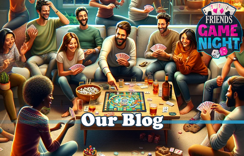 Friends' game night - our blog.