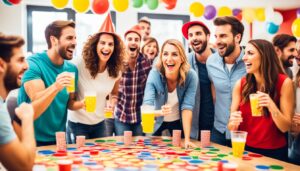 Party Games for Very Large Groups of Friends