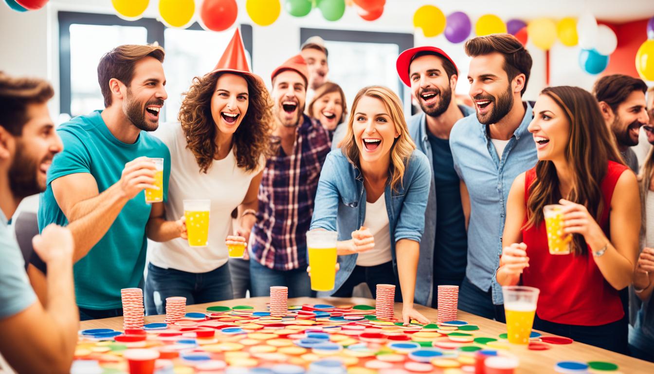 Party Games for Very Large Groups of Friends