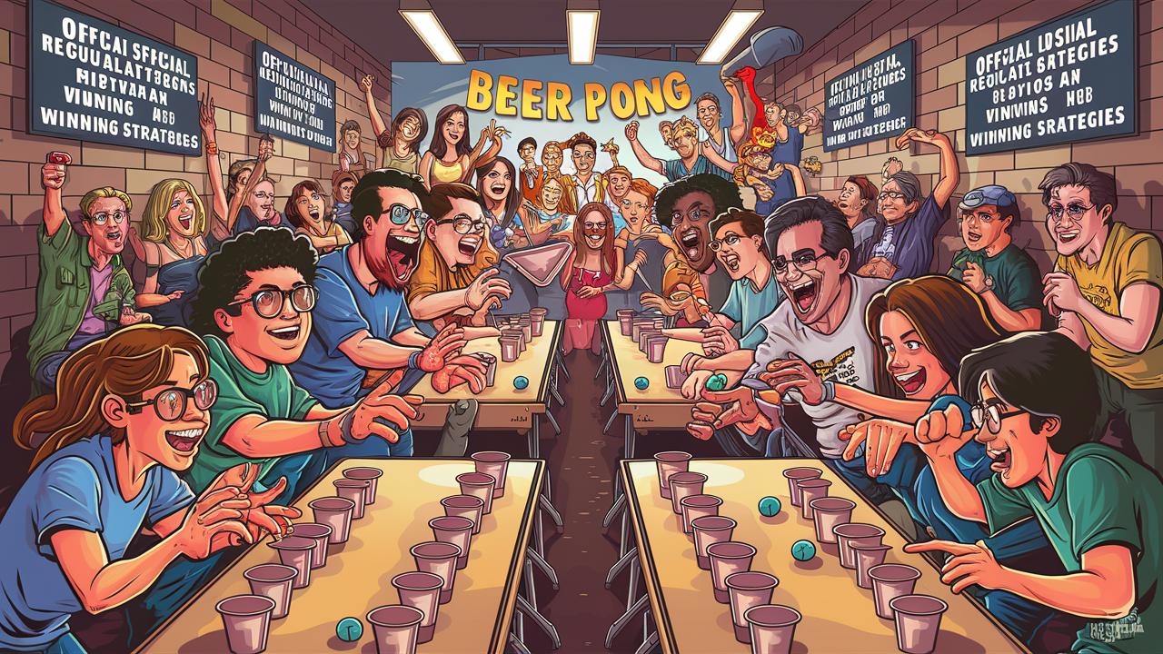 Read more about the article Beer Pong Rules: Official Regulations and Winning Strategies