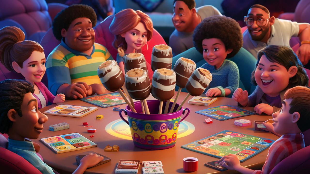 Read more about the article Chocolate Dipped Banana Pops – Easy Game Night Treats