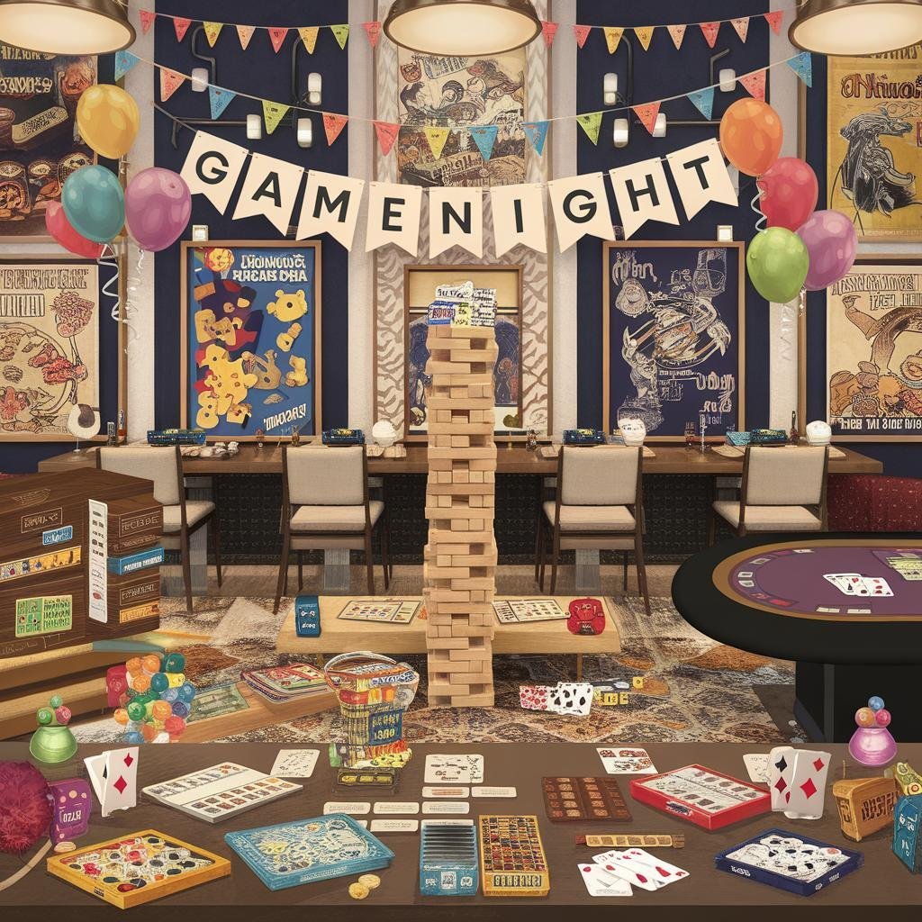 Game Night Decorations: Setting the Mood