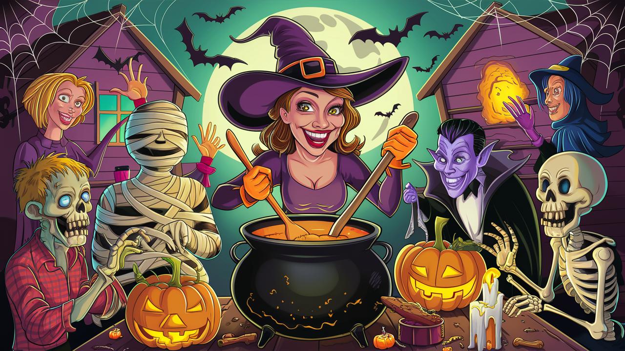 Halloween Party Game Ideas for Adults - Fun Spooky Activities You are currently viewing Halloween Party Game Ideas for Adults – Fun Spooky Activities