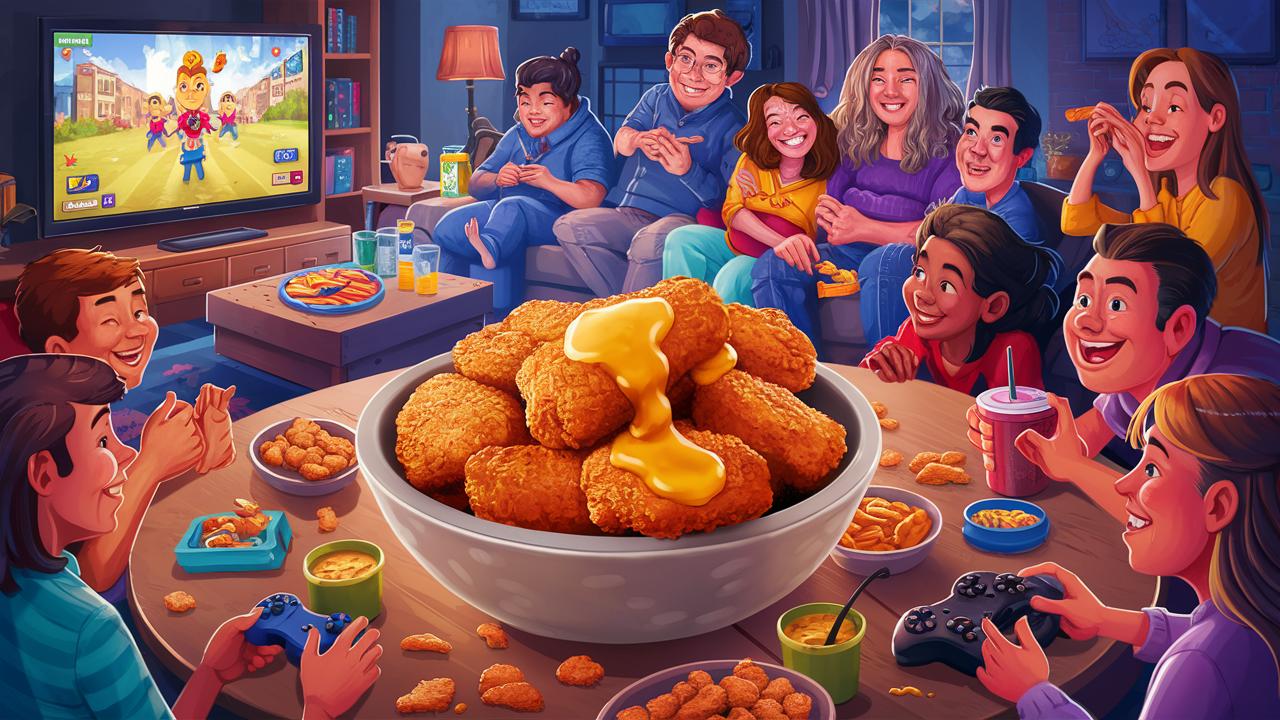 Read more about the article Honey Mustard Chicken Nugget Dip for Game Night – Easy 10-Minute Recipe