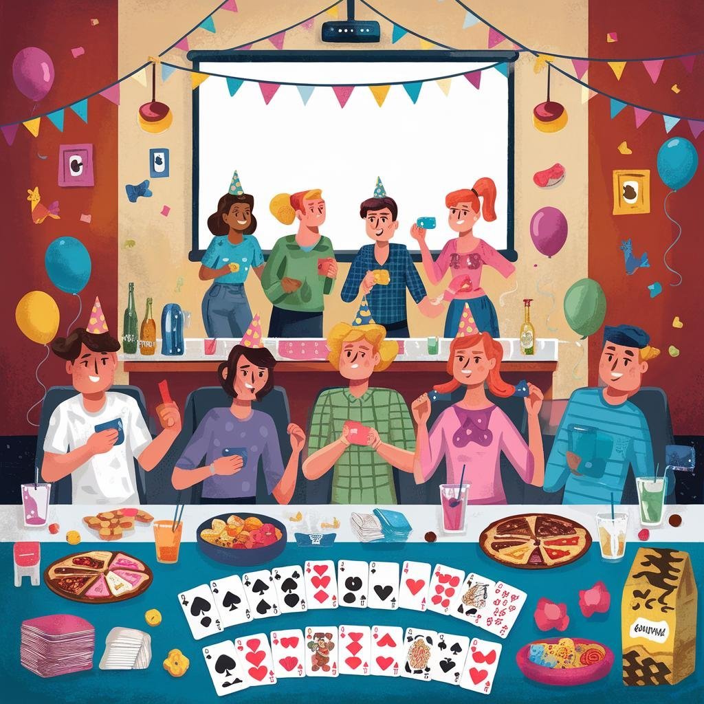 How to Incorporate Themed Card Games into a Friends’ Movie Night?