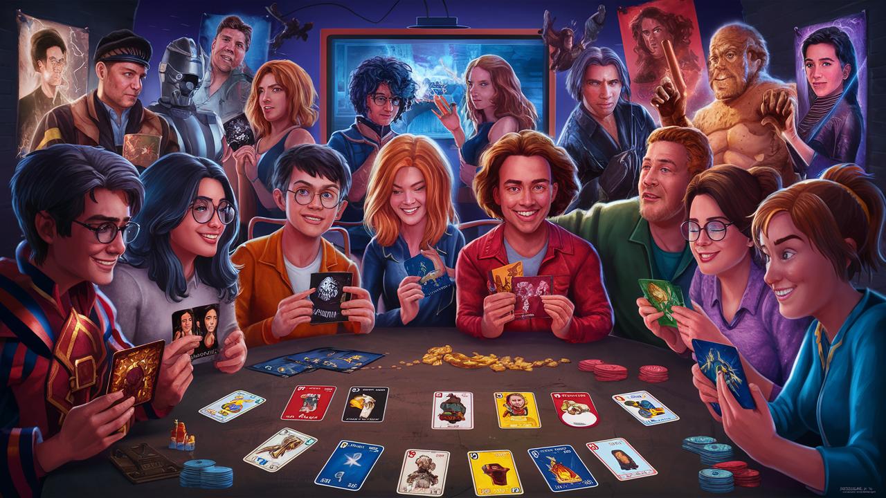 Read more about the article Most Popular Themed Card Games for Movie Night with Friends