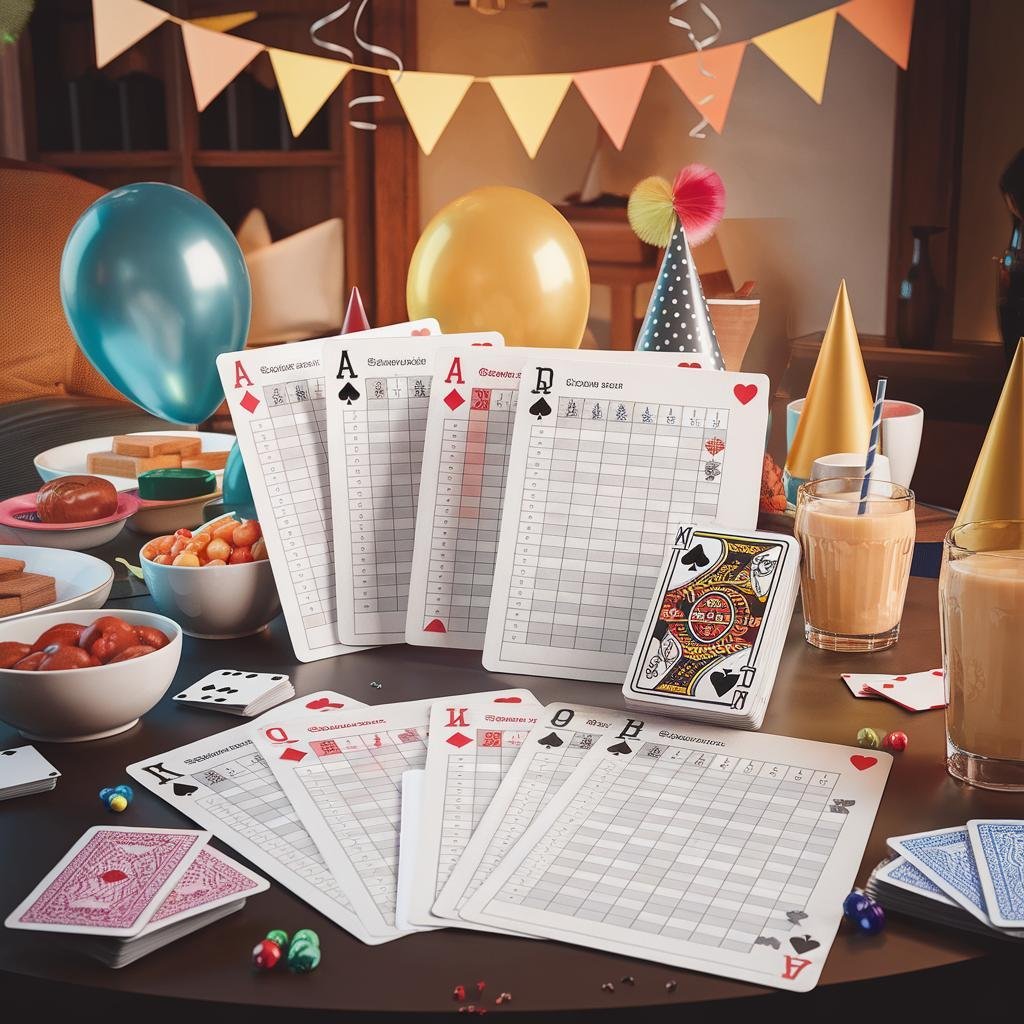 Printable Score Sheets for Classic Card Games