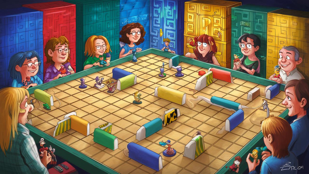 Read more about the article Quoridor Navigating the Labyrinth: Master Strategic Wall Placement