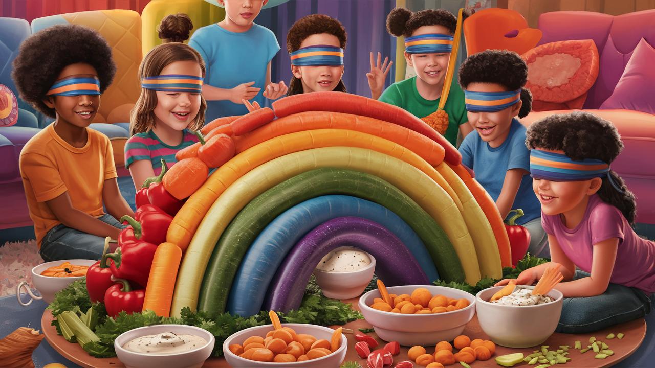 Read more about the article Rainbow Veggie Cups With Hidden Ranch Dip – Fun Kids Game Night Snack