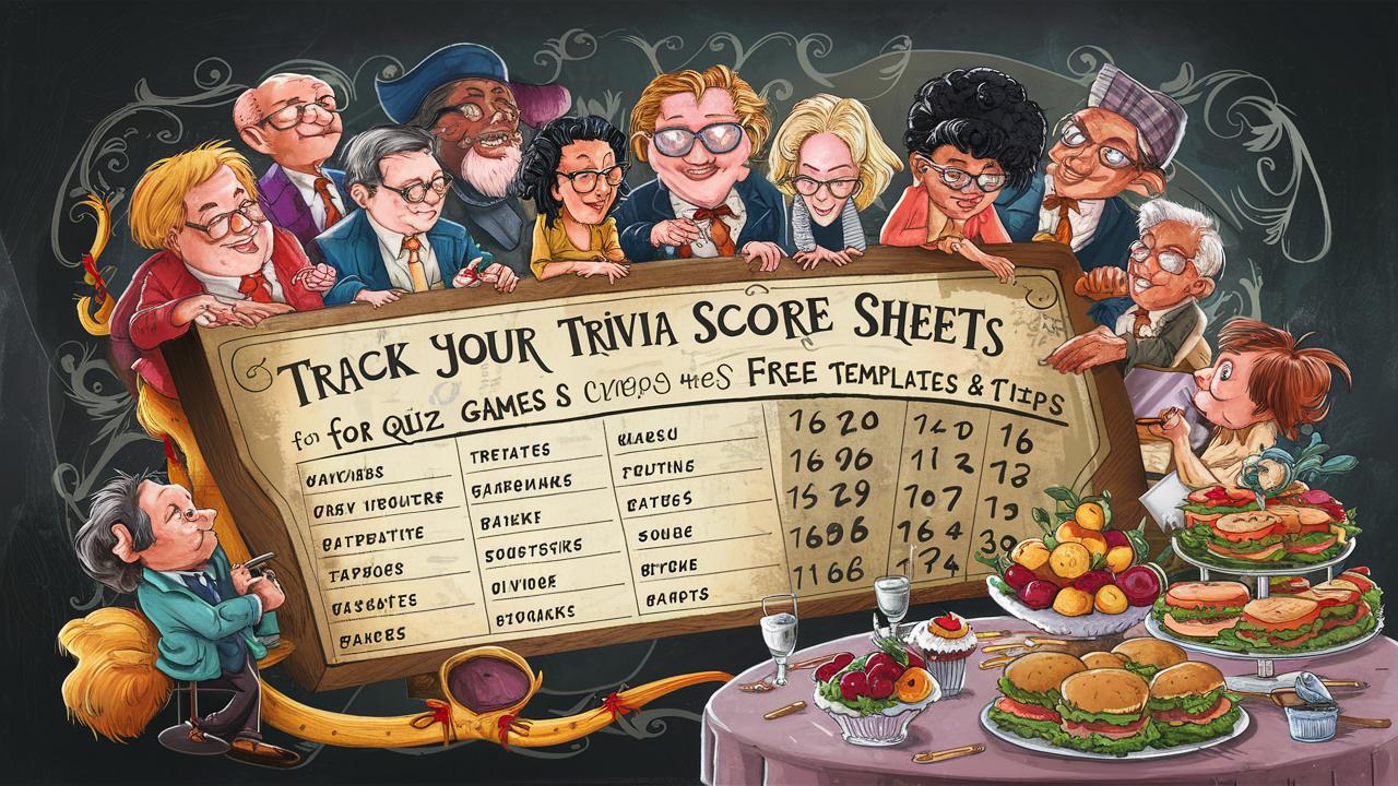 You are currently viewing Track Your Trivia Score Sheets for Quiz Games – Free Templates & Tips