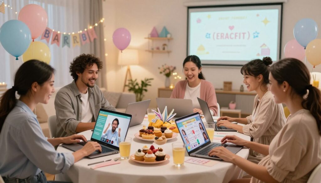 unique baby shower activities virtual games