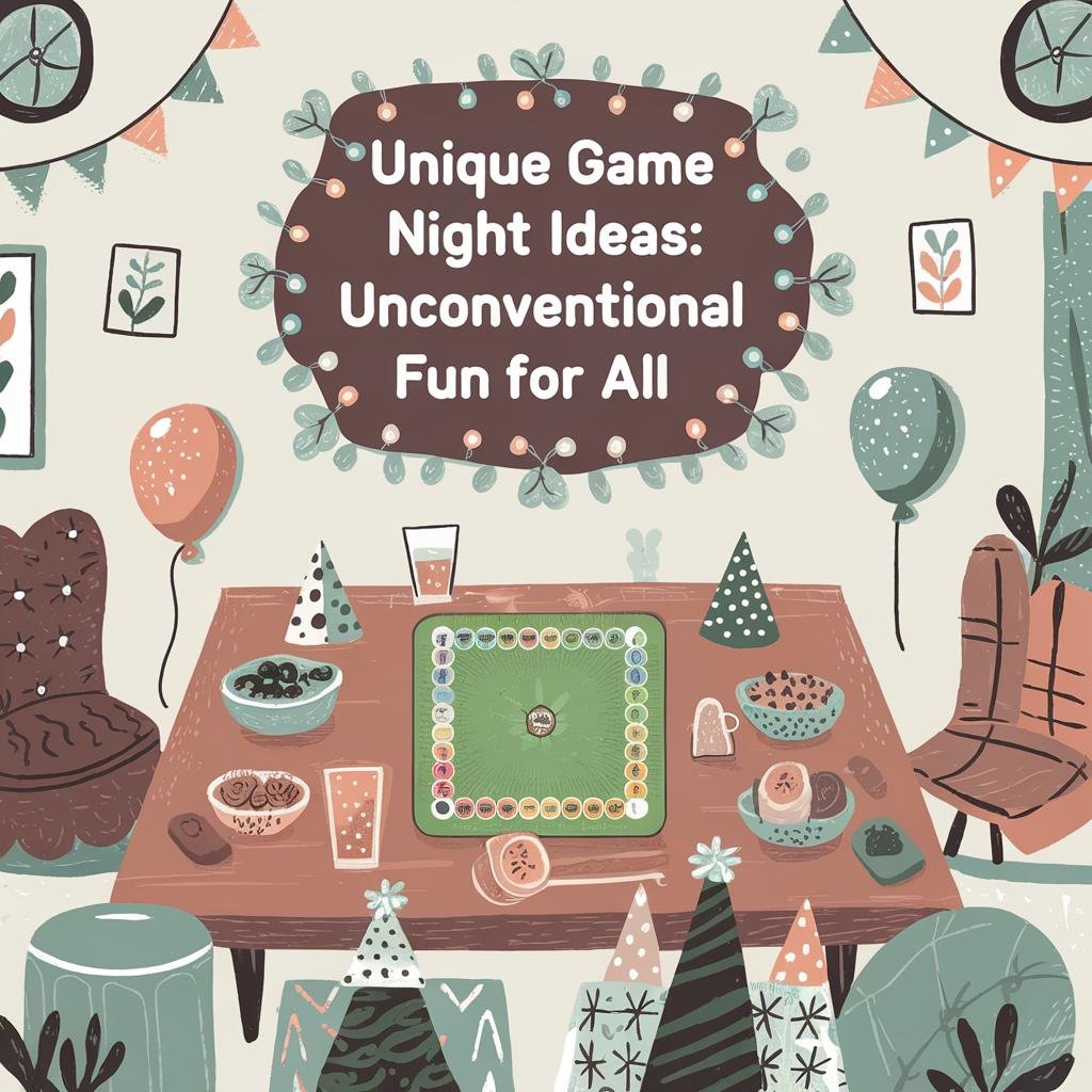 Unique Game Night Ideas: Unconventional Fun for All