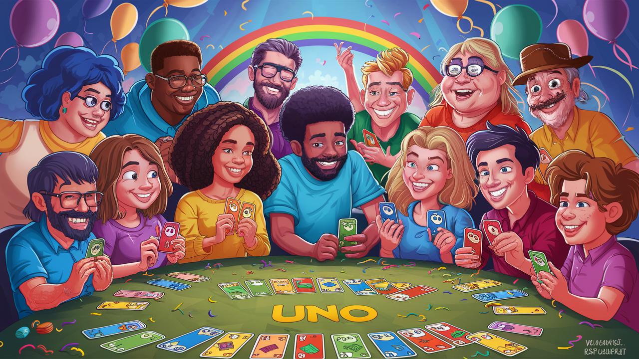 Read more about the article Uno Card Game: Colorful Card Shedding Fun for All Ages