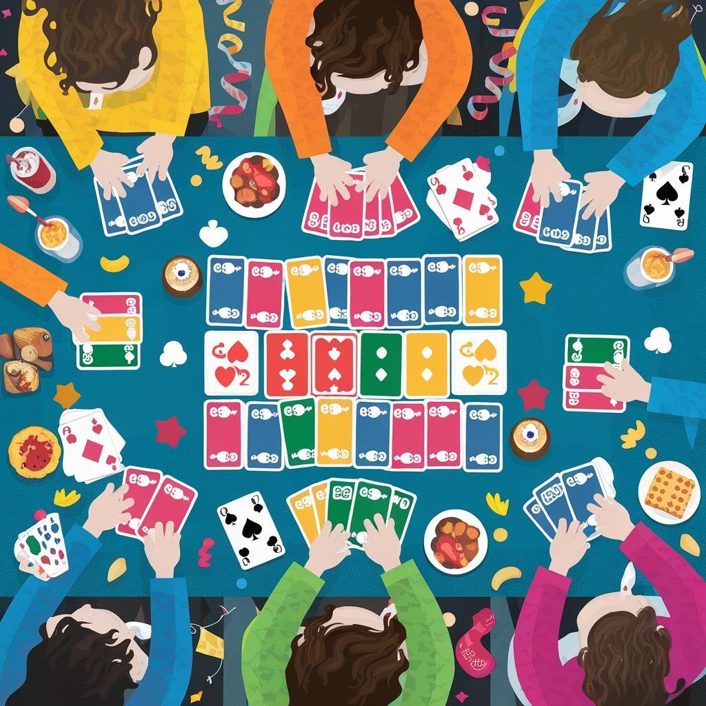 Uno Card Game: Colorful Card-Shedding Fun